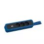 Bachmann PRIMO 2 3xUTE ciabatta con occhiello per sospensione 2,0m CEE 7/7 blu genziana (RAL 5010)