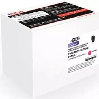 EDDING EDD-6038 cartuccia toner magenta compatibile con Lexmark 70C2HM0