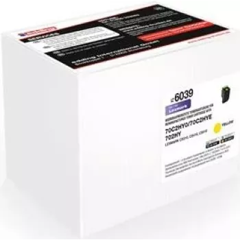 Edding EDD-6039 cartuccia toner compatibile giallo sostituisce Lexmark 70C2HY0
