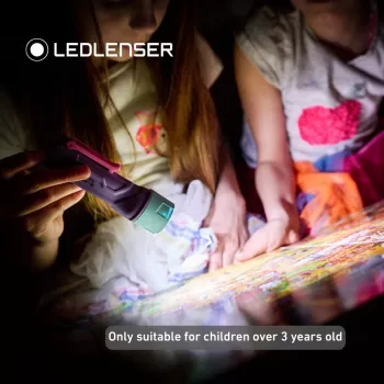 LEDLENSER Kidbeam4 Torcia per bambini lilla