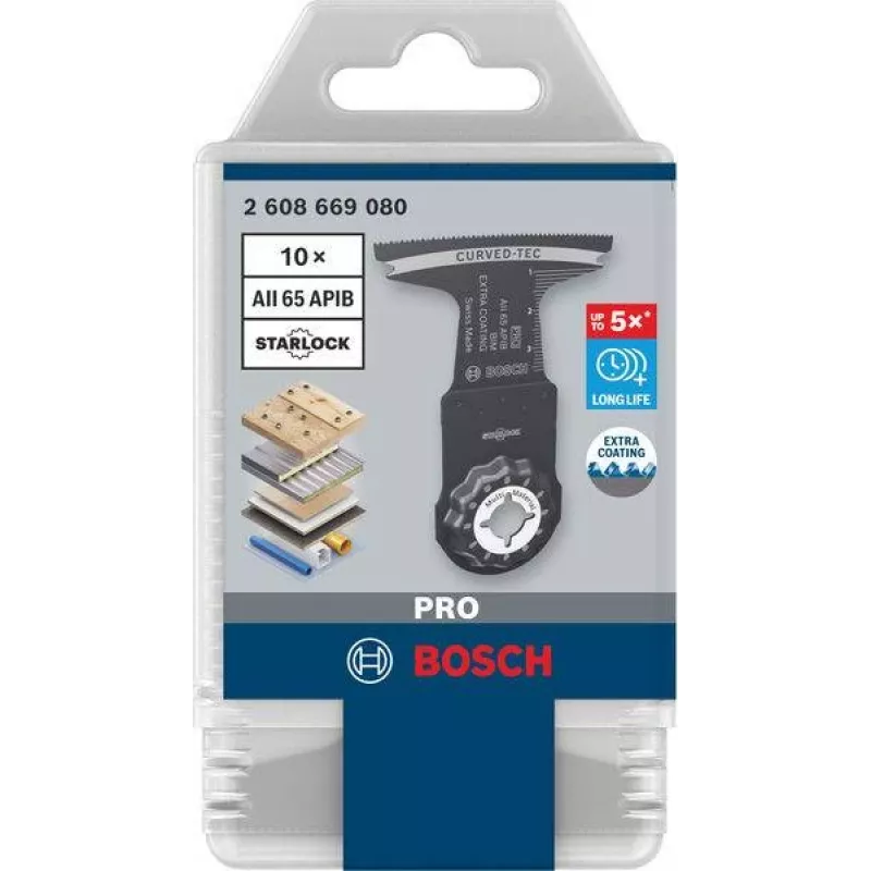 Bosch Professional PRO AII 65 APIB lama per taglio a tuffo (StarlockPlus, BIM, 65mm)