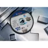BOSCH POWERTOOLS PRO disco da taglio per acciaio inox e metallo, Ø 125 mm, 100 pezzi in secchio (foro 22,23 mm, WA 60 T BF)