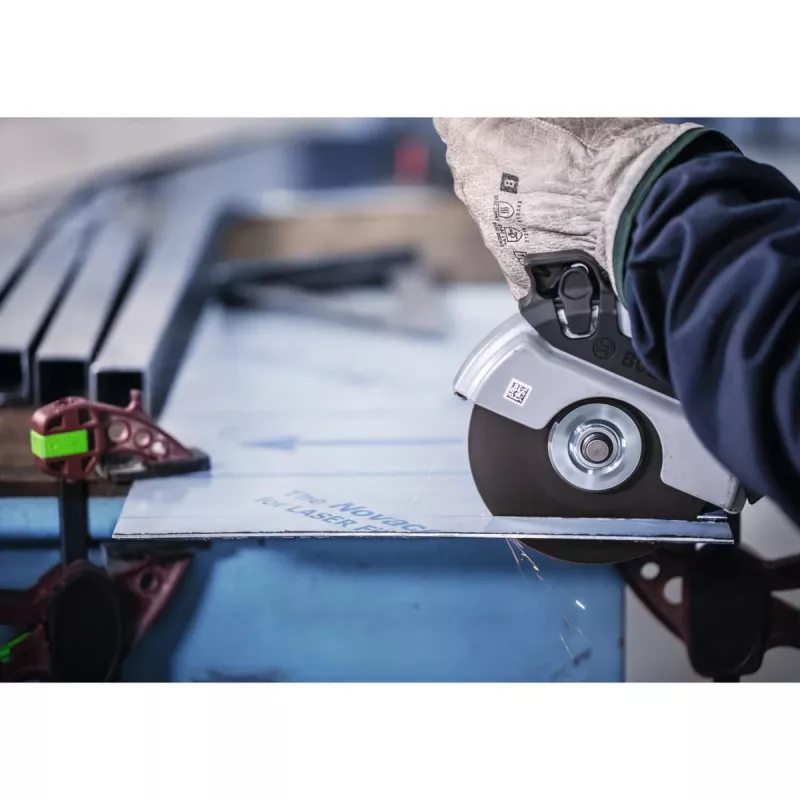 BOSCH POWERTOOLS PRO disco da taglio per acciaio inox e metallo, Ø 125 mm, 100 pezzi in secchio (foro 22,23 mm, WA 60 T BF)