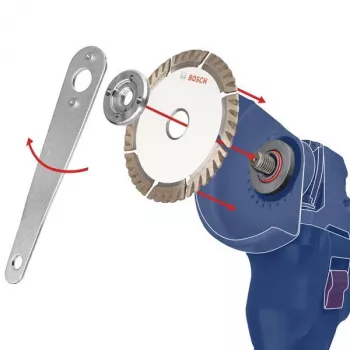 BOSCH disco da taglio per acciaio inox e metallo, Ø 125 mm, 100 pezzi in secchio (foro 22,23 mm, A 60 T BF)