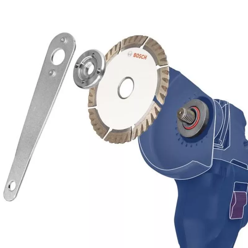 BOSCH disco da taglio per acciaio inox e metallo, Ø 125 mm, 100 pezzi in secchio (foro 22,23 mm, A 60 T BF)