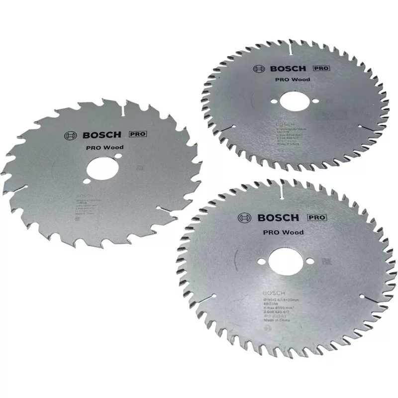 BOSCH Power Tools PRO lama circolare per legno 190 mm (confezione convenienza da 3)