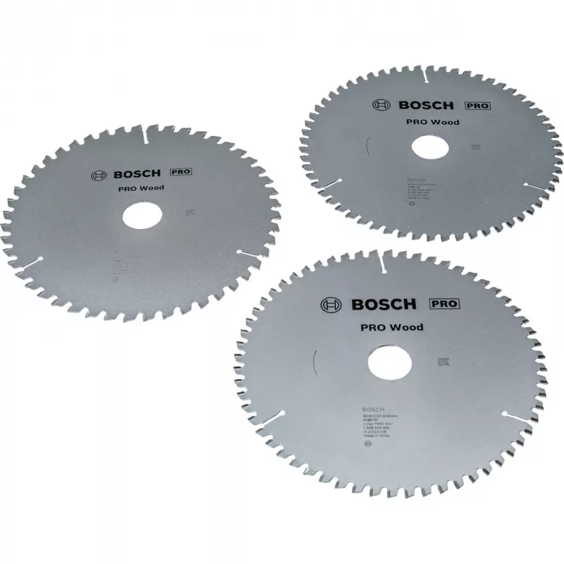 BOSCH POWERTOOLS PRO Wood lama circolare 216 mm (confezione promozionale da 3)