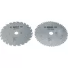 BOSCH POWERTOOLS PRO Wood lama circolare a batteria 165 mm (confezione promozionale da 2)