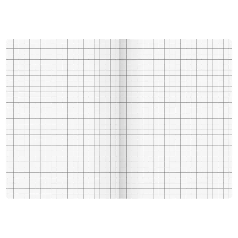 BRUNNEN FACT!plus quaderno A6 a quadretti 96 fogli nero 104367290