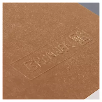 BRUNNEN FACT!plus quaderno A4 a quadretti 96 fogli marrone 104347270
