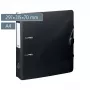 BRUNNEN WAVE raccoglitore a leva Onyx Black plastica 7,0 cm DIN A4