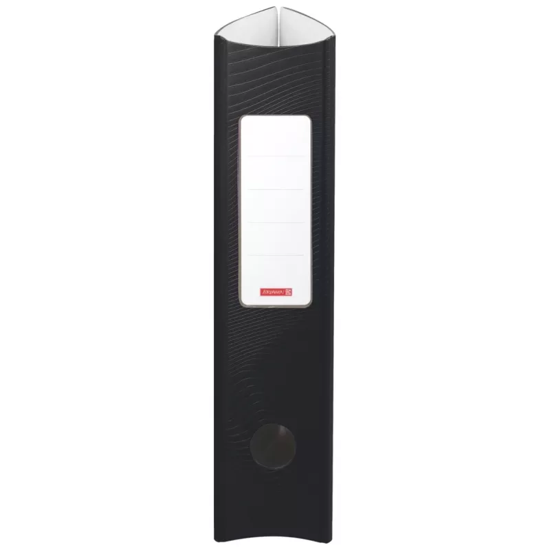 BRUNNEN WAVE raccoglitore a leva Onyx Black plastica 7,0 cm DIN A4