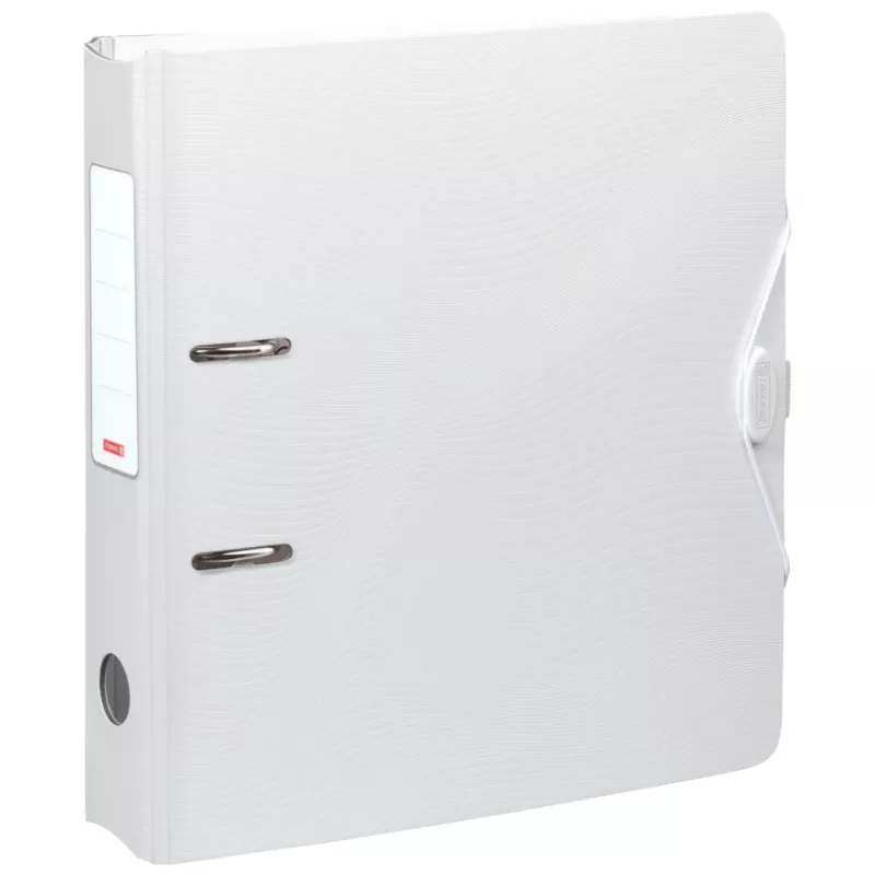 BRUNNEN WAVE raccoglitore con leva bianco plastica 7,0 cm DIN A4