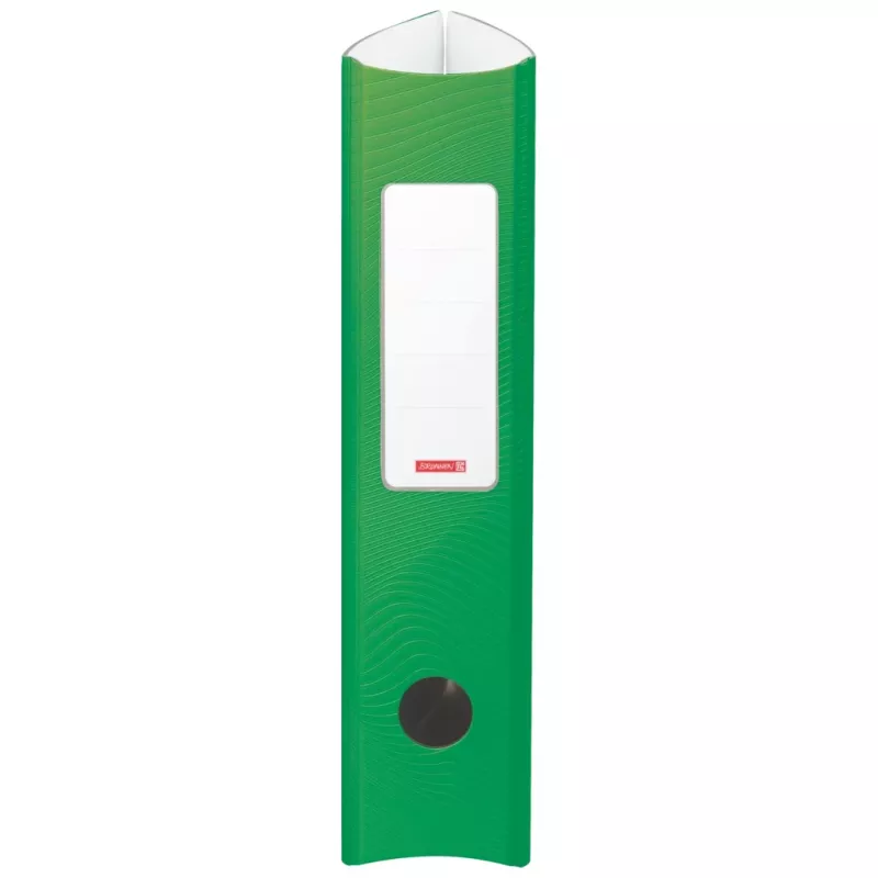 BRUNNEN WAVE raccoglitore con leva e coperchio verde plastica 7,0 cm DIN A4