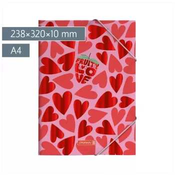 BRUNNEN Fruity Love Collection raccoglitore A4 rosa/rosso, 1 pezzo (1041604522)