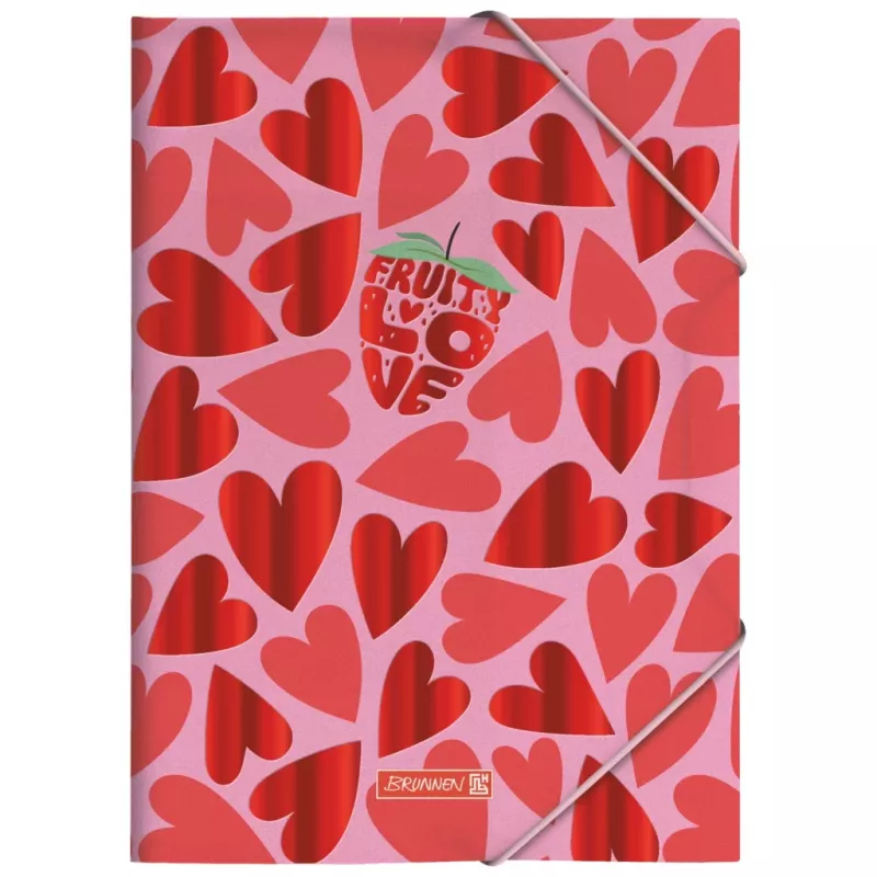 BRUNNEN Fruity Love Collection raccoglitore A4 rosa/rosso, 1 pezzo (1041604522)