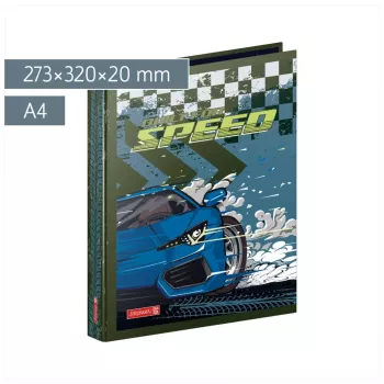Brunnen Fast Wheels raccoglitore ad anelli blu