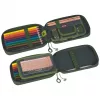 BRUNNEN astuccio completo s'maepp Fast Wheels verde/verde chiaro 16 pezzi, 20,0 x 4,5 cm (1049120521)