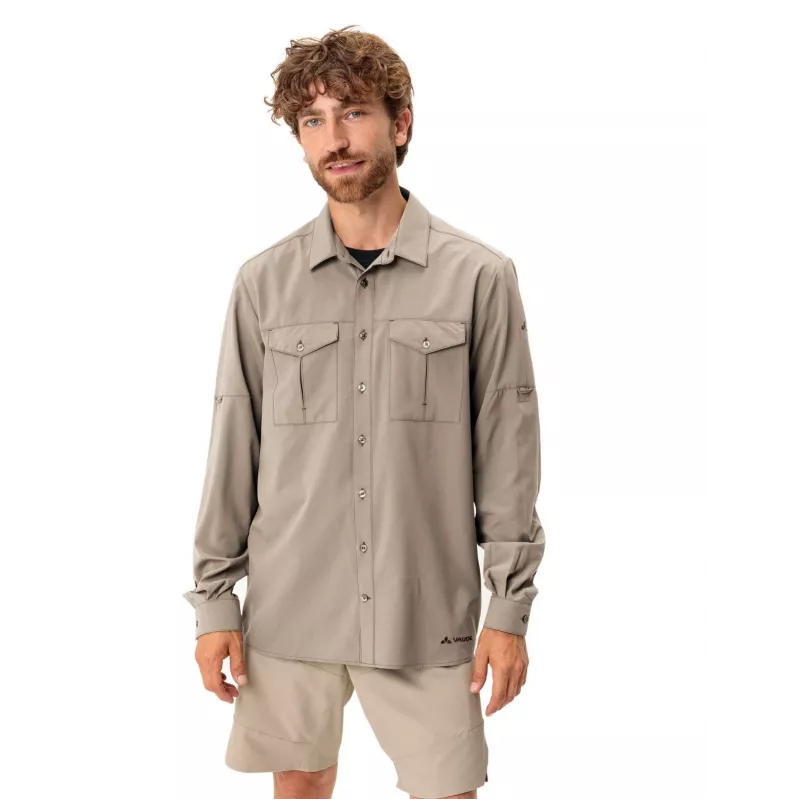 Vaude Rosemoor LS Shirt II - Linen - taglia M