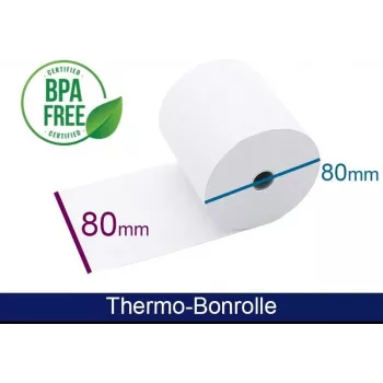 ARTDEV ADT80801240 carta termica 80 mm x 80 m 1 rotolo