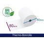 ARTDEV ADT80801240 carta termica 80 mm x 80 m 1 rotolo