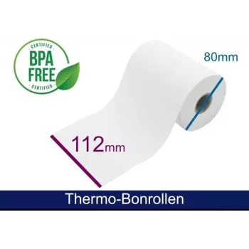 ARTDEV rotolo termico - 112 80 25 B/D/K bianco ca. 70 m