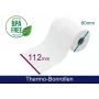 ARTDEV rotolo termico - 112 80 25 B/D/K bianco ca. 70 m