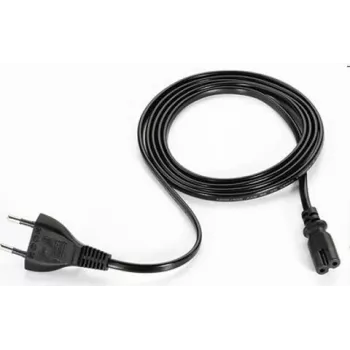 ARTDEV cavo di alimentazione spina Euro su IEC C7 figure-8 nero 2 pin 1,8m