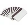 ARTDEV scheda PVC bianca - 30mil 0,76mm con banda magnetica Hi-Co non programmata - bianca