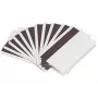 ARTDEV scheda PVC bianca - 30mil 0,76mm con banda magnetica Hi-Co non programmata - bianca