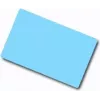 ARTDEV scheda PVC vuota – 86 x 54mm 30mil 0,76mm azzurro