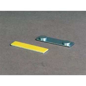 ARTDEV portacarte per carte plastica con chiusura magnetica, ad es. come tesserino nome, confezione da 50 pz.