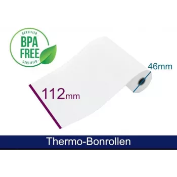 ARTDEV rotolo termico - 112 46 12 B/D max./K bianco 25m 48g