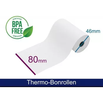 ARTDEV rotolo termico - 80x46x12 B/D max./K bianco 55g 25m