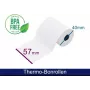 ARTDEV rotolo termico - 57x40x12 mm B/D max./K con testo addebito diretto 18m 48g