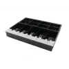 ARTDEV vano portavalori per cassetto AC-4280 – 8 vani monete, 5 scomparti per banconote, nero