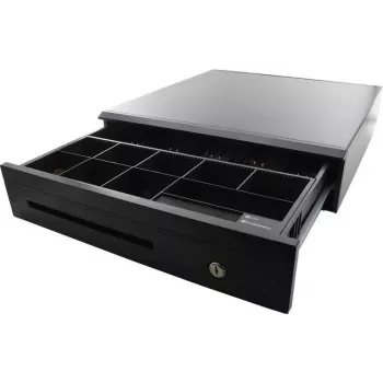 ARTDEV AC-4250 cassetto portavalori in metallo con 8 vani monete e 5 scomparti per banconote, frontale in plastica