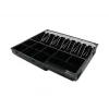 ARTDEV vano portavalori per cassetto AC-4250, 8 vani monete, 5 scomparti per banconote, nero
