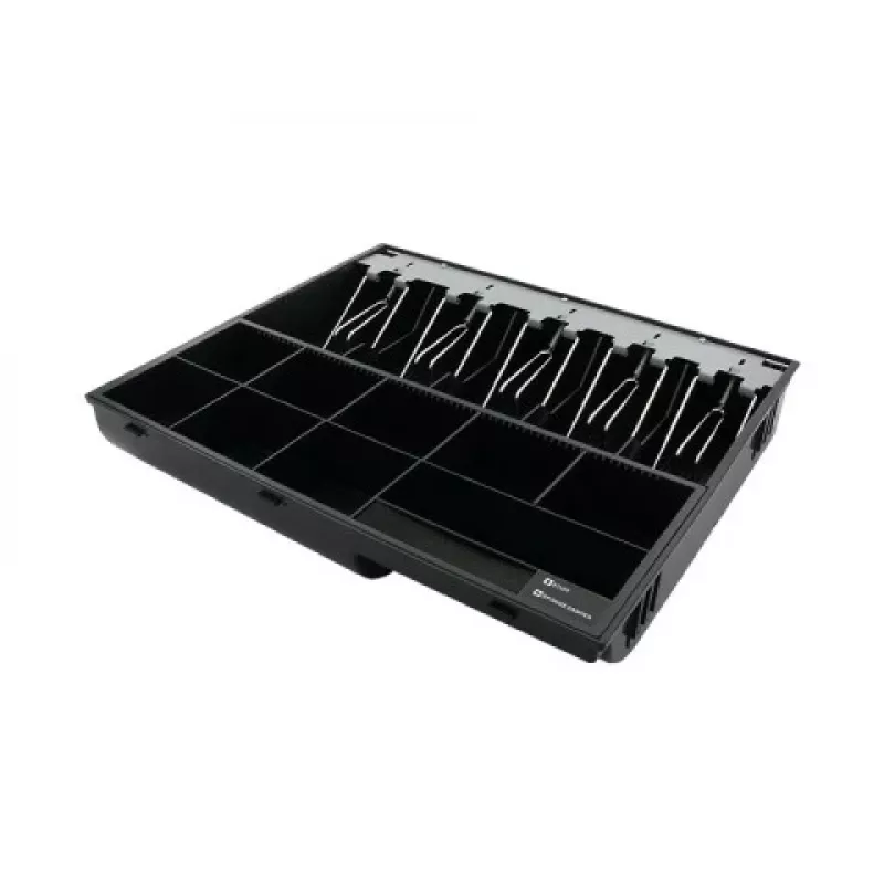 ARTDEV vano portavalori per cassetto AC-4250, 8 vani monete, 5 scomparti per banconote, nero