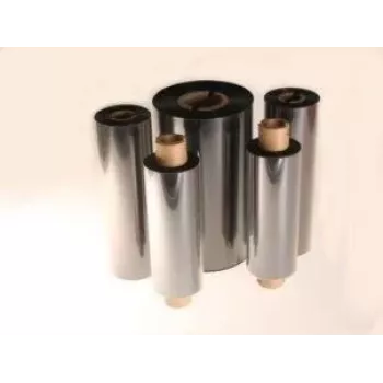 ARTDEV nastro per trasferimento termico cera/resina 300m x 110mm anima 1 pollice nero