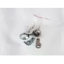 ARTDEV serratura con 2 chiavi per cassetto portavalori AC-3330 e AC-F460