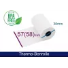 ARTDEV rotolo termico 57x36x12mm bianco 15m 48g
