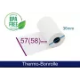 ARTDEV rotolo termico 57x36x12mm bianco 15m 48g