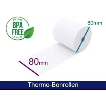 ARTDEV rotolo termico - 80x80x12 B/D max./K con testo di cortesia 80m 48g