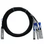 Cavo breakout DAC BlueOptics QSFP28-4SFP28-DAC-1M compatibile BlueLAN QSFP28, 1m