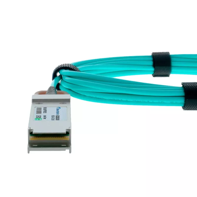 BlueOptics QSFP28-100G-AOC-3M-RU-BO cavo ottico attivo 3m compatibile Ruckus