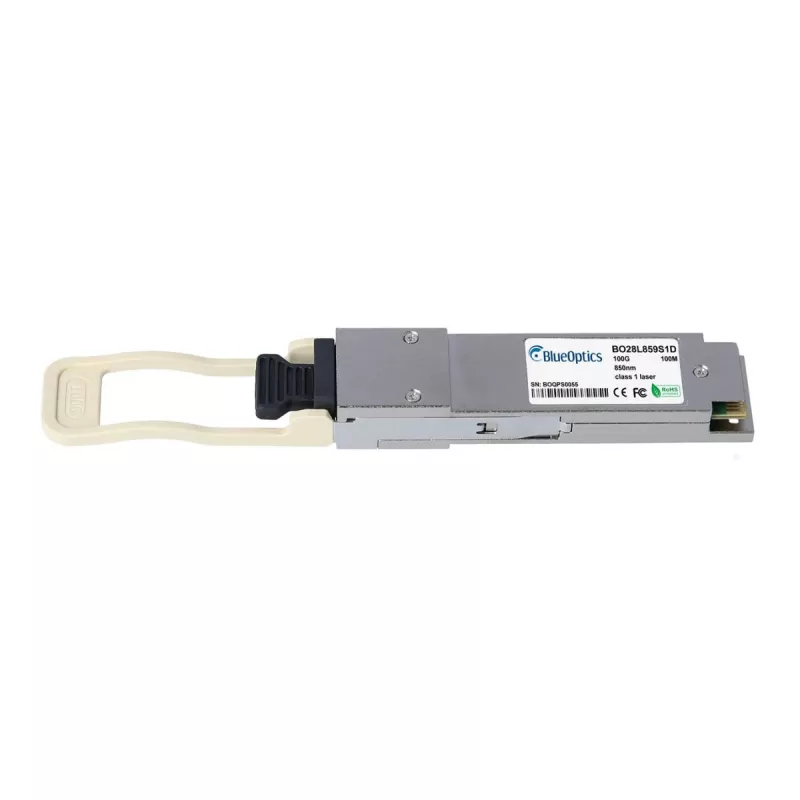 Ricetrasmettitore BlueOptics 100G QSFP28 SR4 BO28L859S1D compatibile Ruckus