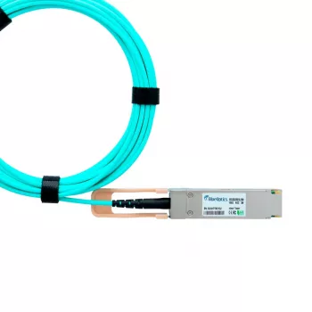 BlueOptics BO282803L10M cavo ottico attivo QSFP28 10m compatibile per Ruckus E100G-QSFP-QSFP-AOC-1001