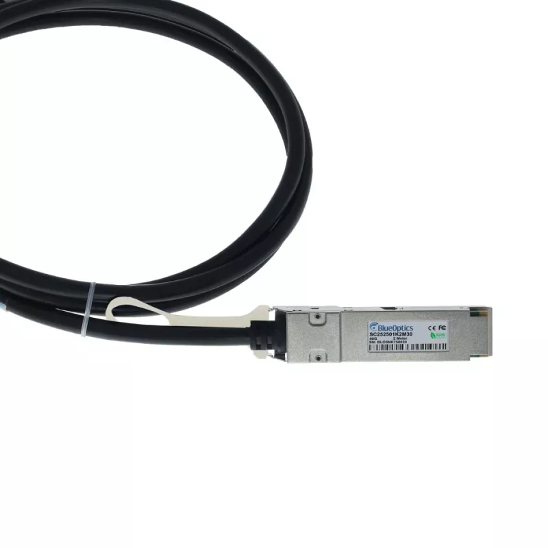 BlueOptics Ruckus cavo DAC QSFP+ BlueLAN compatibile 0,5m 40Gbps rame passivo