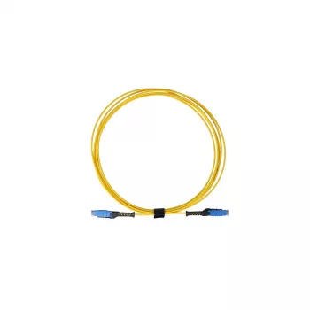 BlueOptics cavo patch in fibra ottica duplex, MDC-UPC su MDC-UPC, monomodale 9/125µm, G.657, 3m, blu